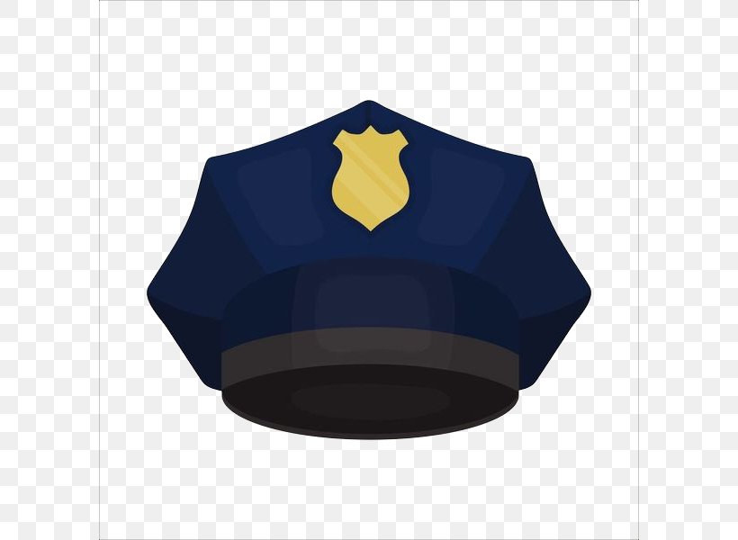 Hat Police Euclidean Vector, PNG, 600x600px, Hat, Blue, Brand, Cobalt Blue, Electric Blue Download Free