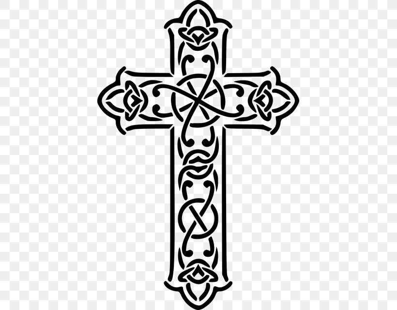 Celtic Cross Celtic Knot Christian Cross, PNG, 417x640px, Celtic Cross, Black And White, Celtic Deities, Celtic Knot, Celtic Polytheism Download Free