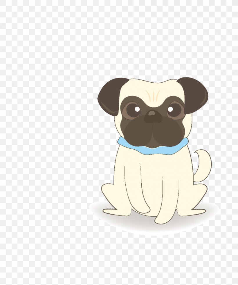Pug Puppy Dog Breed Cartoon, PNG, 1000x1200px, Pug, Carnivoran, Cartoon, Cuteness, Dog Download Free