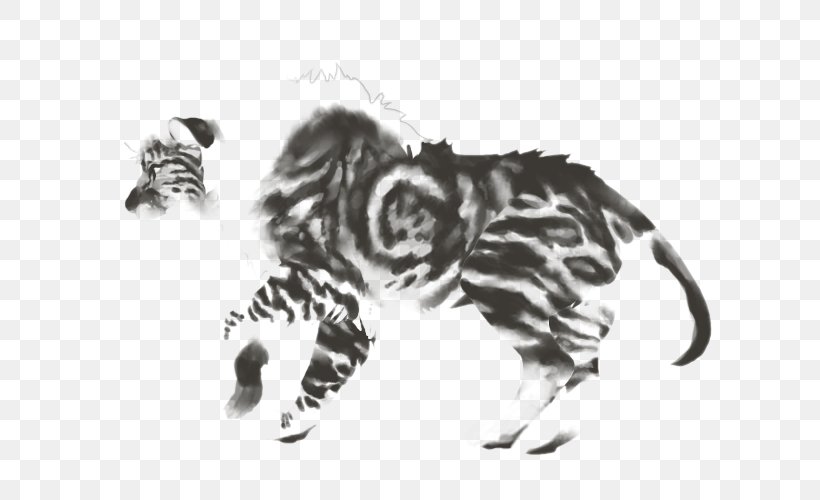 Cat Tiger Mammal Carnivora Animal, PNG, 640x500px, Cat, Animal, Art, Big Cat, Big Cats Download Free