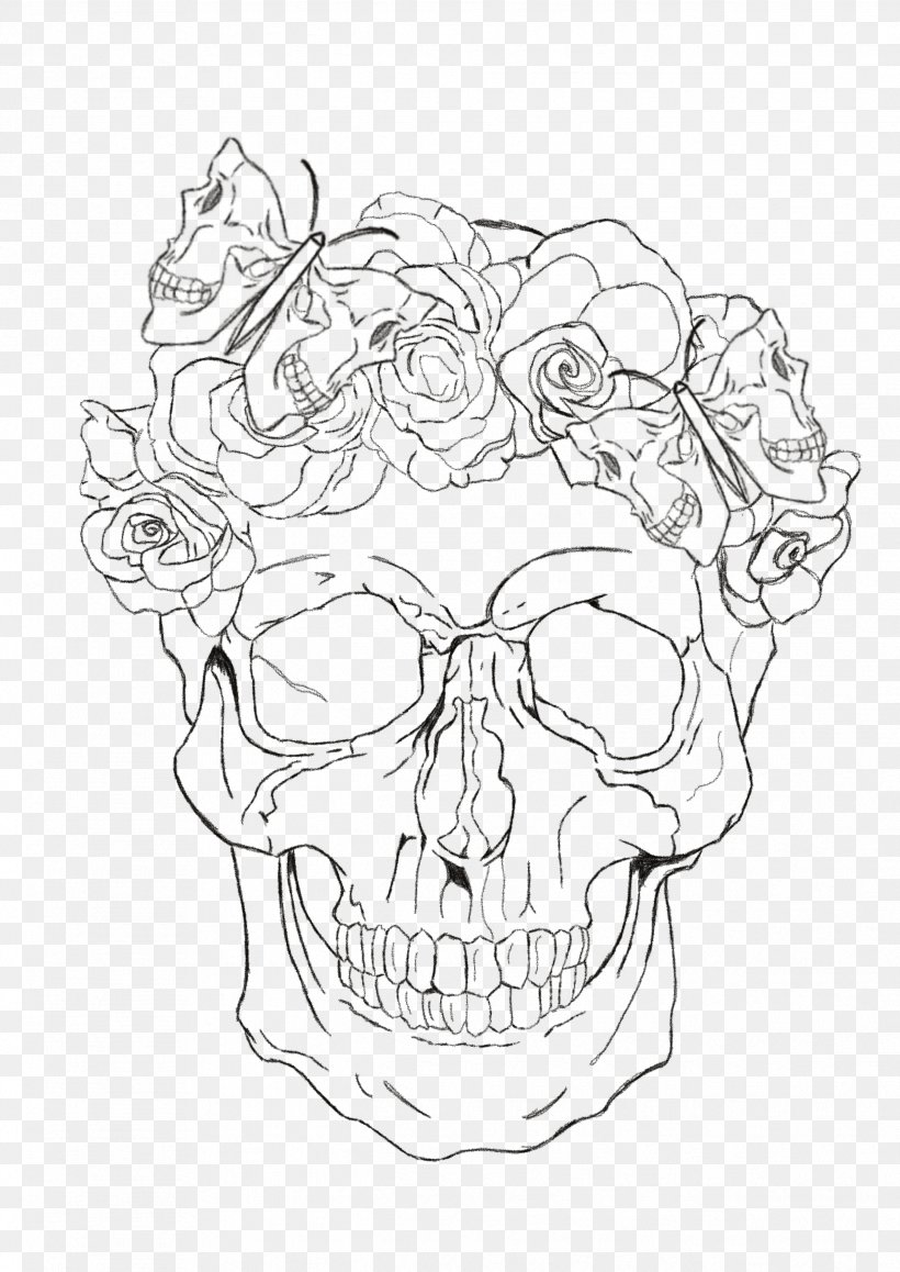 Sketch Nose Line Art Jaw Organism, PNG, 2482x3508px, Nose, Artwork, Black And White, Bone, Drawing Download Free