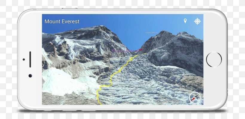 Smartphone Mount Everest Mountain Earth Three-dimensional Space, PNG, 800x400px, Smartphone, Earth, Electronic Device, Gadget, Iphone Download Free