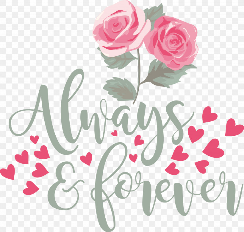 Valentines Day Always And Forever, PNG, 3000x2848px, Valentines Day, Always And Forever, Cricut Download Free