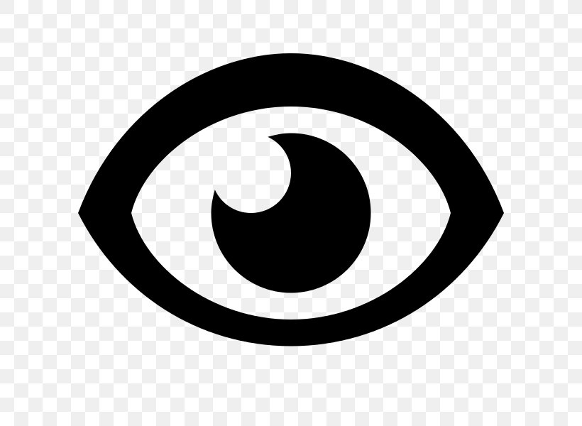 Eye Clip Art, PNG, 600x600px, Eye, Area, Black And White, Brand, Human Eye Download Free