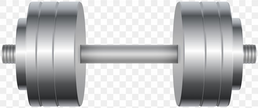 Dumbbell Fitness Centre Physical Fitness Clip Art, PNG, 8000x3371px, Dumbbell, Barbell, Bicycle Hub, Bodybuilding, Cylinder Download Free