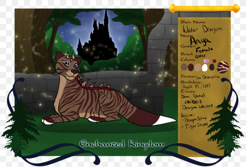 Tiger Ecosystem Fox Snake Enchanted Kingdom Cat, PNG, 1024x696px, Tiger, Animal, Art, Big Cat, Big Cats Download Free