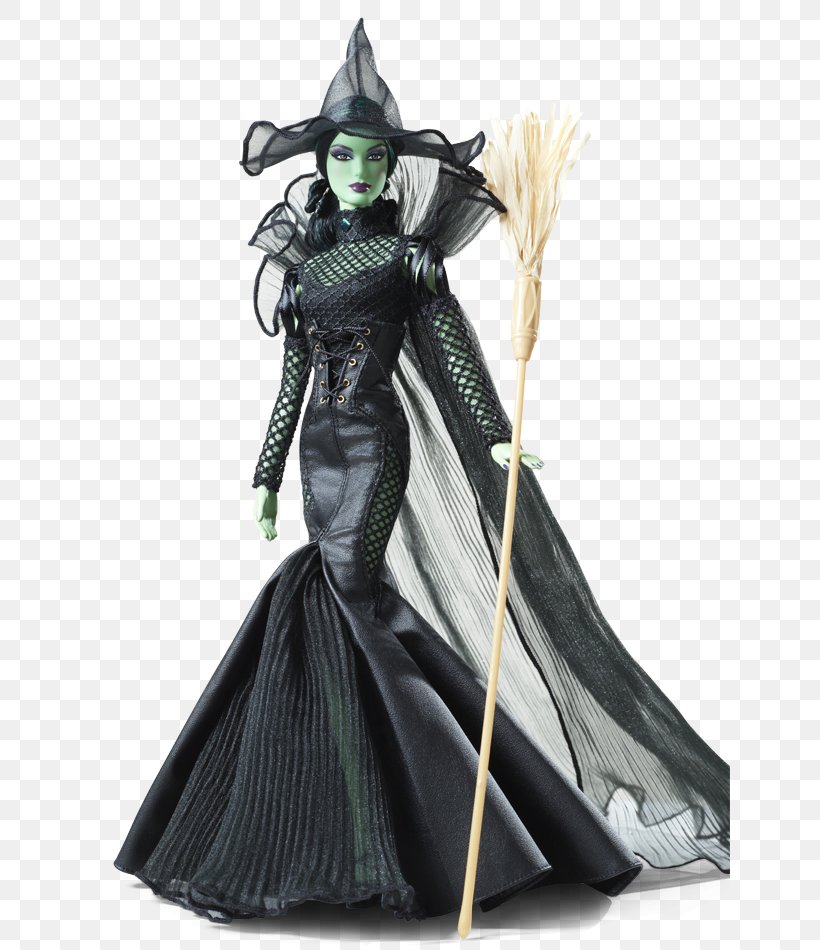 Wicked Witch Of The West Wicked Witch Of The East Glinda The Tin Man Barbie, PNG, 640x950px, Wicked Witch Of The West, Action Figure, Art Doll, Barbie, Collecting Download Free