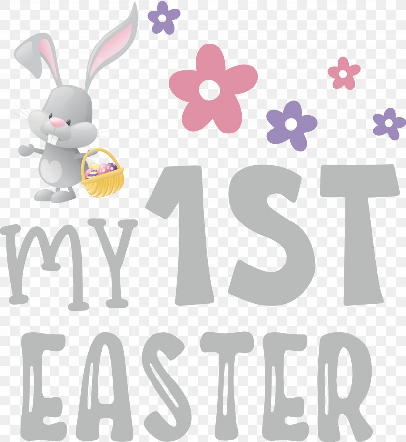 Happy Easter Day My 1st Easter, PNG, 2751x3000px, Happy Easter Day, Biology, Cartoon, Easter Bunny, Logo Download Free