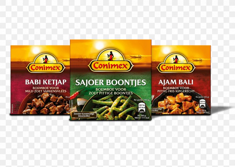 Nasi Goreng Bakmi Green Curry Peanut Sauce Bumbu, PNG, 1260x900px, Nasi Goreng, Bakmi, Brand, Bumbu, Conimex Download Free