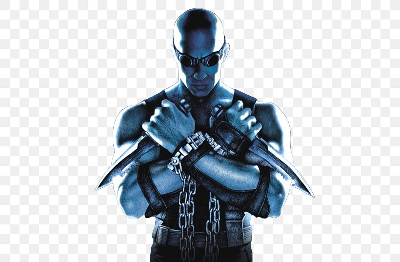 The Chronicles Of Riddick: Escape From Butcher Bay The Chronicles Of Riddick: Assault On Dark Athena Film, PNG, 500x537px, 2004, Riddick, Action Figure, Chronicles Of Riddick, Dvd Download Free