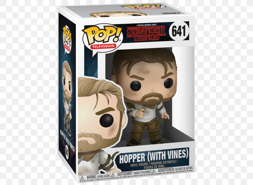 Chief Hopper Funko Eleven Stranger Things, PNG, 600x600px, Chief Hopper, Action Toy Figures, Collectable, Collecting, Eleven Download Free