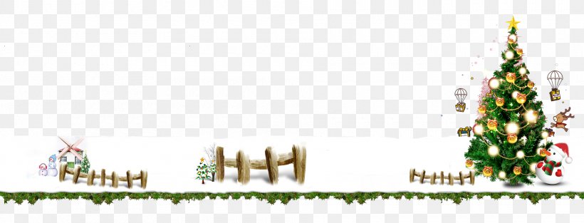 Christmas Tree Snowman Computer File, PNG, 1920x734px, Christmas, Border, Christmas Decoration, Christmas Ornament, Christmas Tree Download Free