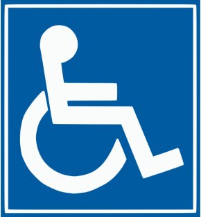 Disability Disabled Parking Permit Sign Car Park Clip Art, PNG ...