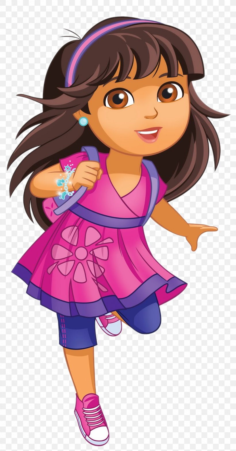 Dora The Explorer YouTube Television Nickelodeon Nick Jr., PNG, 838x1600px, Watercolor, Cartoon, Flower, Frame, Heart Download Free