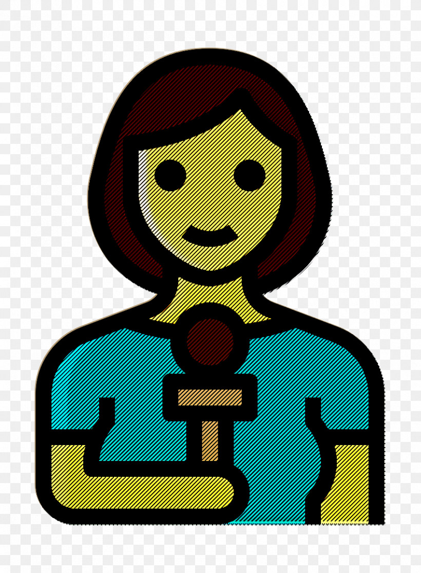 Occupation Woman Icon Reporter Icon Professions And Jobs Icon, PNG, 850x1156px, Occupation Woman Icon, Green, Professions And Jobs Icon, Reporter Icon, Smile Download Free