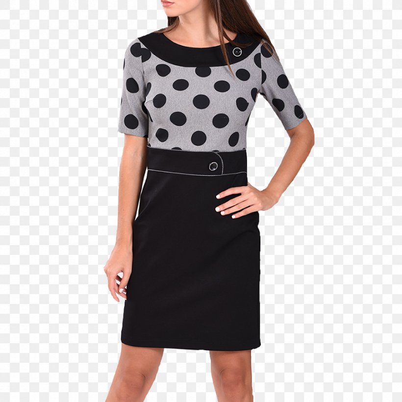 Polka Dot Little Black Dress Shoulder Sleeve, PNG, 900x900px, Polka Dot, Black, Black M, Clothing, Day Dress Download Free