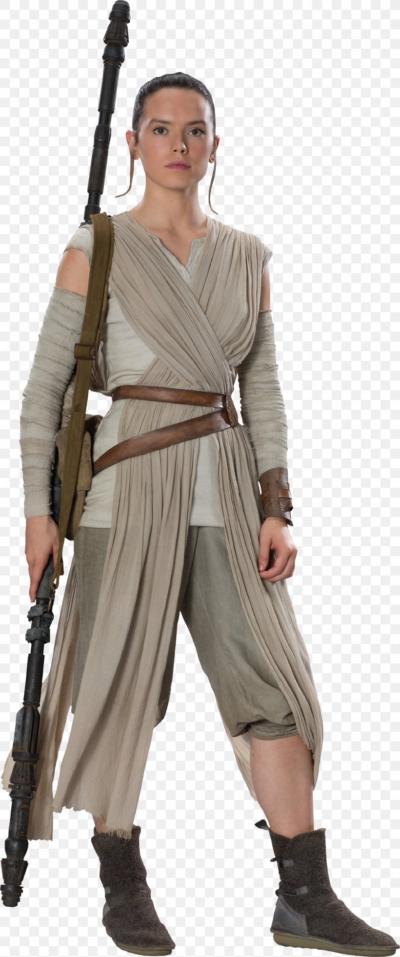 Rey Star Wars: The Last Jedi Daisy Ridley Stormtrooper Kylo Ren, PNG, 1671x4000px, Rey, Chewbacca, Cold Weapon, Costume, Daisy Ridley Download Free