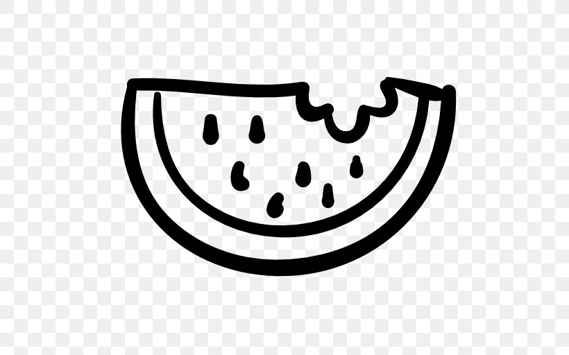Watermelon Fruit Clip Art, PNG, 512x512px, Watermelon, Black, Black And White, Drawing, Food Download Free