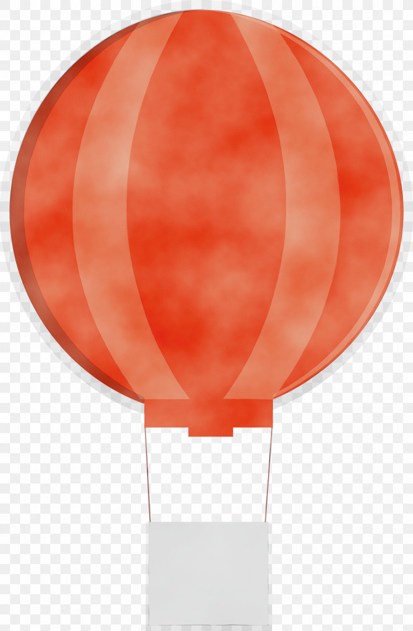Orange, PNG, 1962x2999px, Hot Air Balloon, Floating, Orange, Paint, Peach Download Free