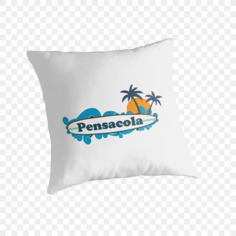 Pensacola Beach Cushion Throw Pillows Cocoa Beach, PNG, 875x875px, Pensacola Beach, Coasters, Cocoa Beach, Cushion, Material Download Free