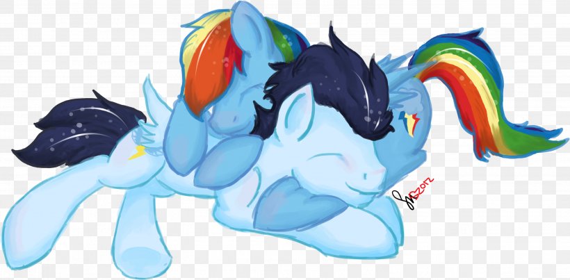 Pony Rainbow Dash Twilight Sparkle Fan Art DeviantArt, PNG, 2989x1471px, Pony, Animal Figure, Art, Deviantart, Drawing Download Free