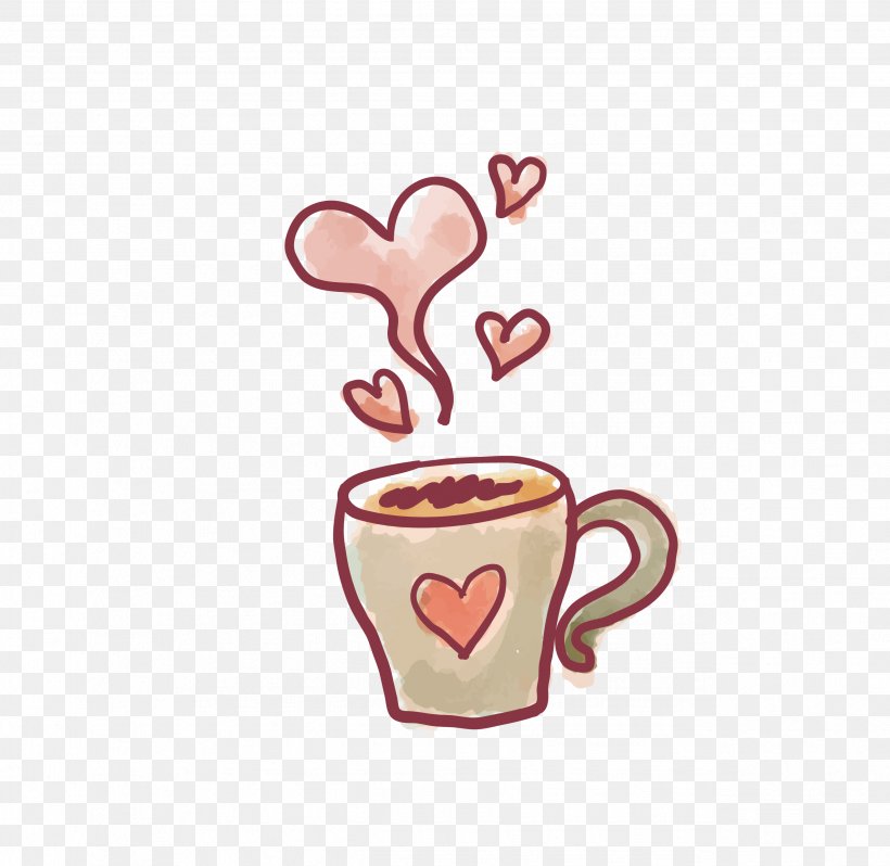 Valentines Day Paper Drawing Heart Love, PNG, 2547x2480px, Valentines Day, Ai Se Eu Te Pego, Coffee Cup, Cup, Drawing Download Free