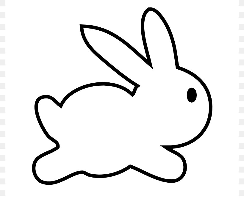 FREE Easter Bunny Drawings | Cute Easter bunnies to print and colour in