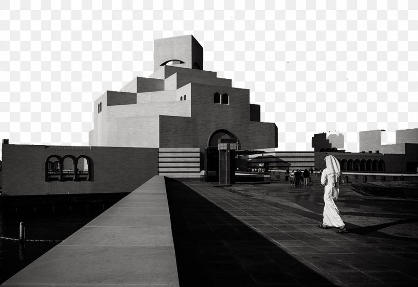 Museum Of Islamic Art, Doha Photography Black And White, PNG, 978x673px, Museum Of Islamic Art Doha, Architecture, Art, Art Museum, Black And White Download Free