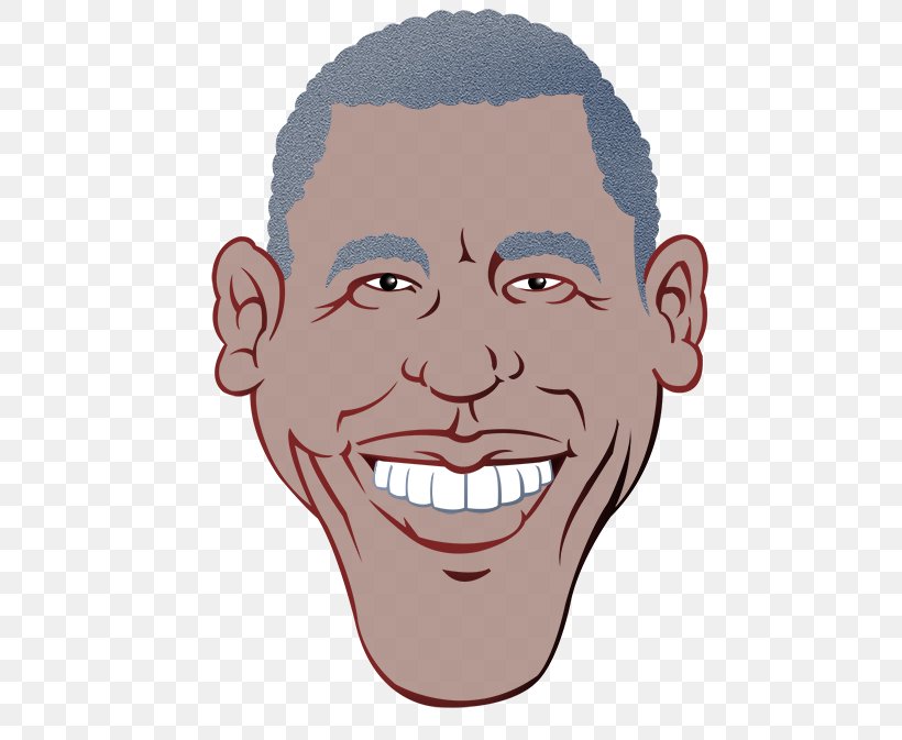 Barack Obama President Of The United States, PNG, 511x673px, Barack Obama, Art, Avatar, Cartoon, Cheek Download Free