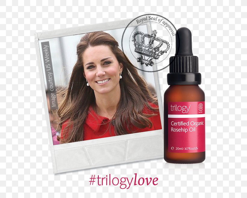 Catherine, Duchess Of Cambridge Rose Hip Seed Oil Cosmetics Trilogy Certified Organic Rosehip Oil, PNG, 658x658px, Catherine Duchess Of Cambridge, Beauty, Cleanser, Cosmetics, Eye Download Free