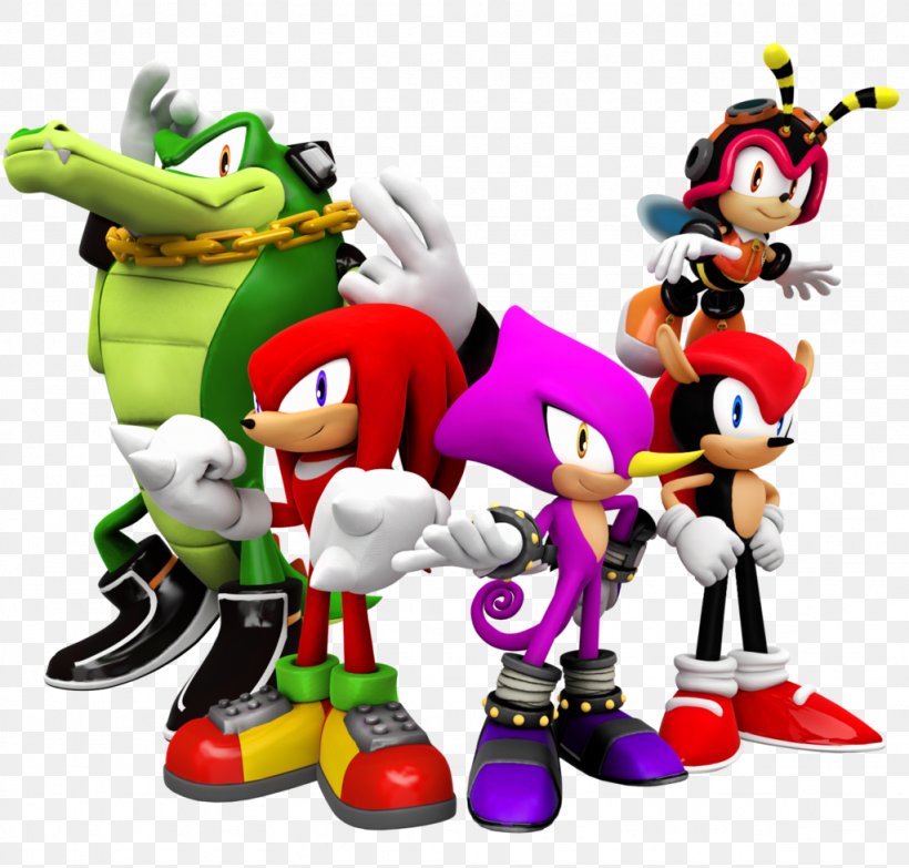 Knuckles Chaotix Knuckles The Echidna Espio The Chameleon Sonic 3d 