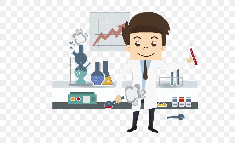 Scientist Science Technology Laboratory Experiment, PNG, 570x500px, Scientist, Albert Einstein, Business, Cartoon, Chemistry Download Free
