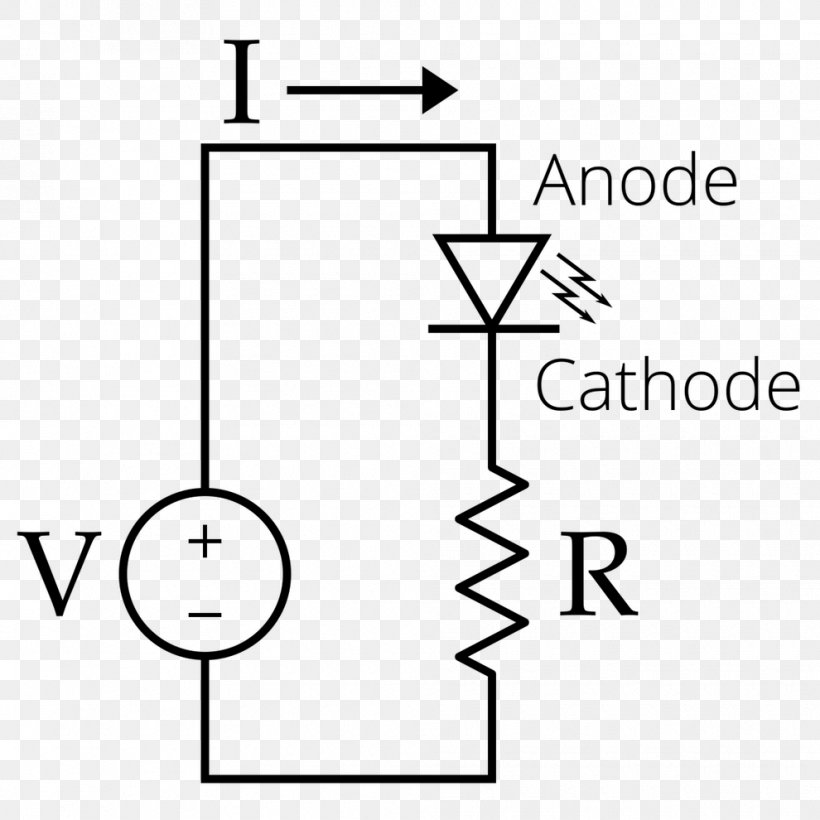 LED Circuit Circuit Diagram Wiring Diagram Light-emitting Diode Electrical Wires & Cable, PNG, 990x990px, Led Circuit, Area, Black, Black And White, Block Diagram Download Free