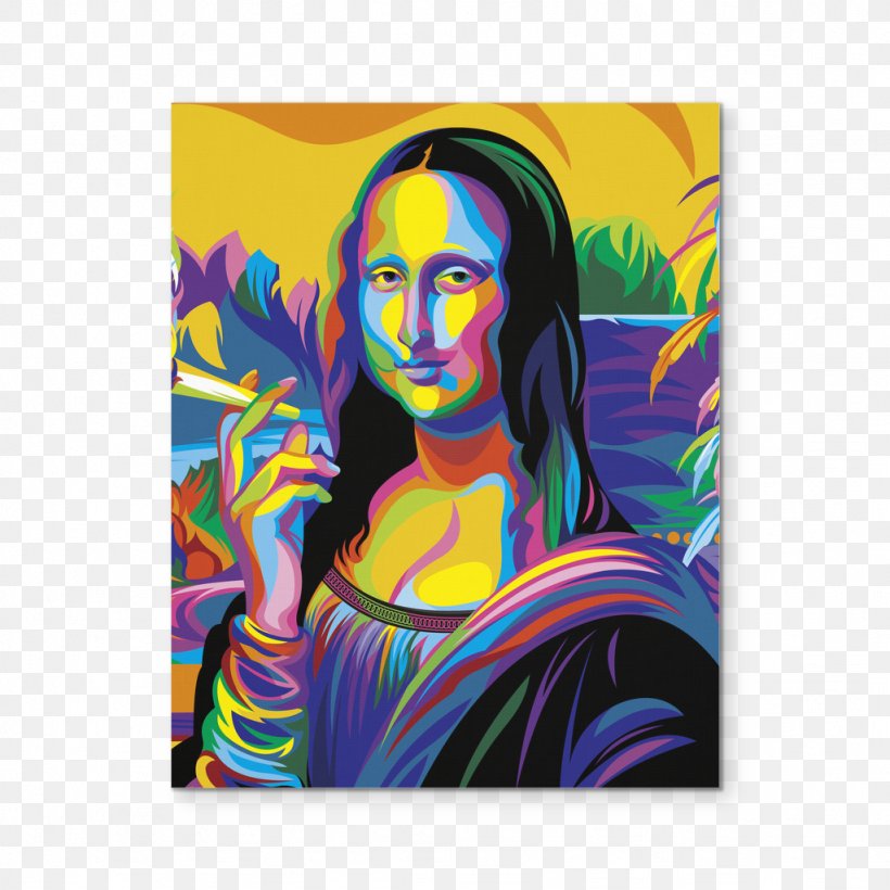Mona Lisa Leonardo Da Vinci Renaissance Painting Art, PNG, 1024x1024px,  Watercolor, Cartoon, Flower, Frame, Heart Download