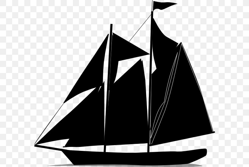 Sailboat Sailing T-shirt Clip Art, PNG, 600x549px, Sail, Black And White, Boat, Brigantine, Caravel Download Free