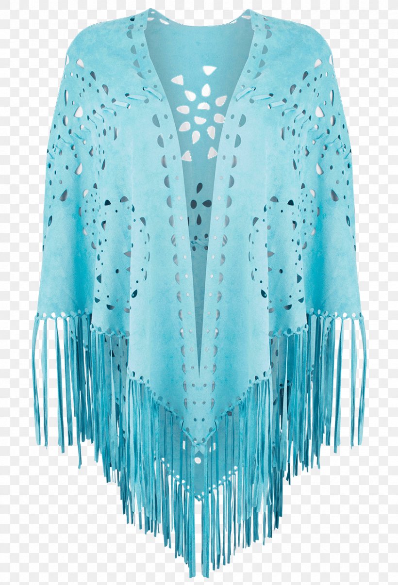 Turquoise Clothing Outerwear Sleeve Poncho, PNG, 870x1280px, Turquoise, Aqua, Cardigan, Clothing, Microsoft Azure Download Free