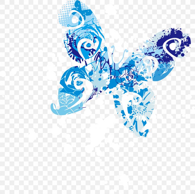 Drawing, PNG, 1533x1528px, Drawing, Blue, Body Jewelry, Butterflies And Moths, Butterfly Download Free