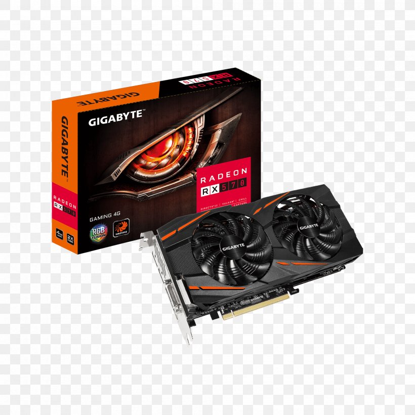 Graphics Cards & Video Adapters GDDR5 SDRAM AMD Radeon 500 Series AMD Radeon 400 Series, PNG, 2000x2000px, Graphics Cards Video Adapters, Advanced Micro Devices, Amd Radeon 400 Series, Amd Radeon 500 Series, Amd Radeon Rx 580 Download Free
