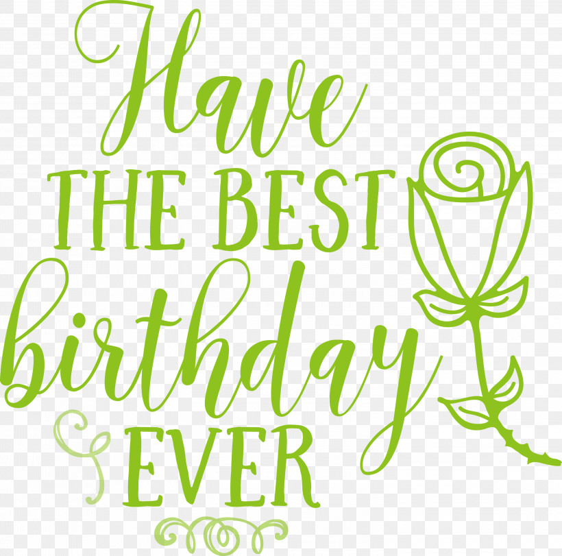 Birthday Best Birthday, PNG, 3000x2969px, Birthday, Floral Design, Happiness, Leaf, Line Download Free