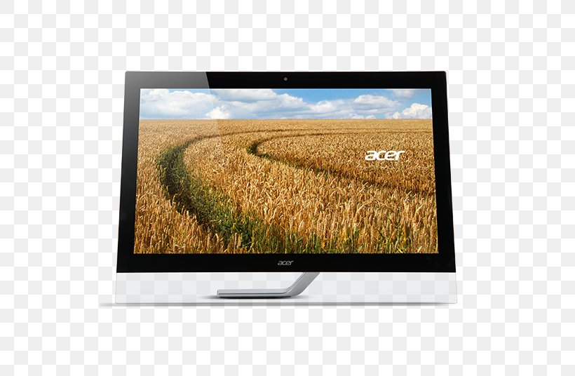 Computer Monitors Acer T272HUL Touchscreen Graphics Display Resolution IPS Panel, PNG, 536x536px, Computer Monitors, Acer, Acer T272hul, Commodity, Computer Download Free