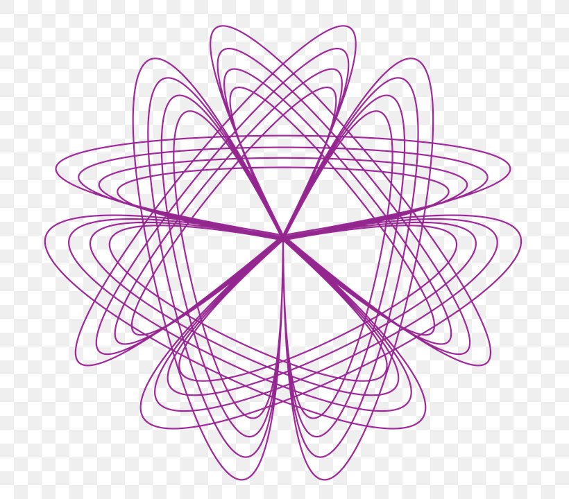 Spirograph Ornament Image Design Clip Art, PNG, 720x720px, Spirograph, Art, Decorative Arts, Drawing, Geometry Download Free