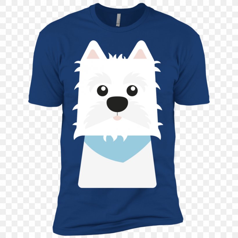 T-shirt West Highland White Terrier Hoodie Highland Terrier Canidae, PNG, 1155x1155px, Tshirt, Animal, Blue, Canidae, Clothing Download Free