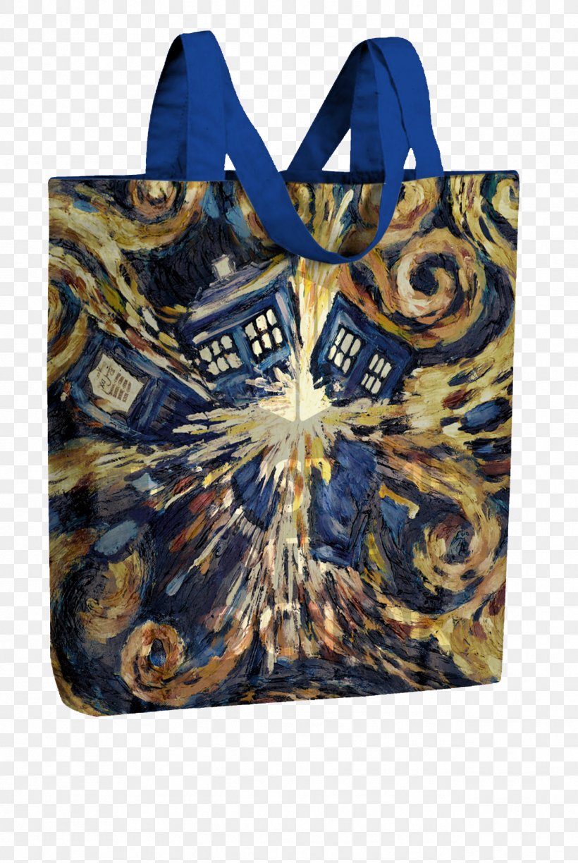 Vincent And The Doctor TARDIS Painting Mural, PNG, 1292x1930px, Doctor, Art, Bag, Cobalt Blue, Electric Blue Download Free