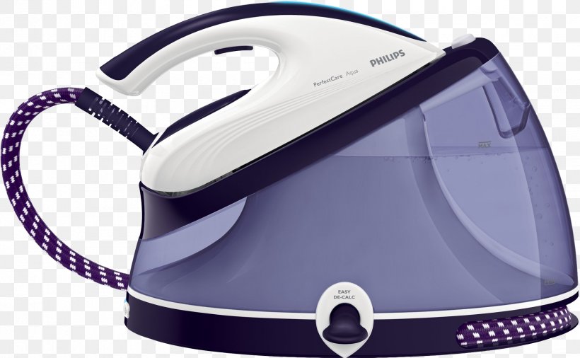 Clothes Iron Steam Cleaning Philips Home Appliance, PNG, 1956x1209px, Clothes Iron, Clothes Steamer, Electronics, Hardware, Home Appliance Download Free