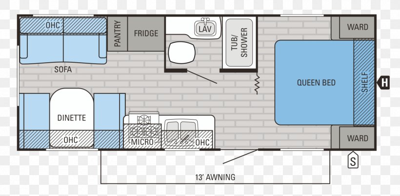 House - Floor Plan Caravan Campervans Jayco, Inc. PNG