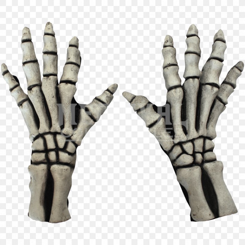 Glove Skeleton Costume Clothing Accessories Hand, PNG, 858x858px, Glove, Arm, Bone, Clothing, Clothing Accessories Download Free
