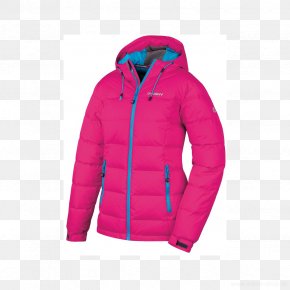 Jacket - Hoodie Jacket Daunenjacke Polar Fleece Zipper PNG
