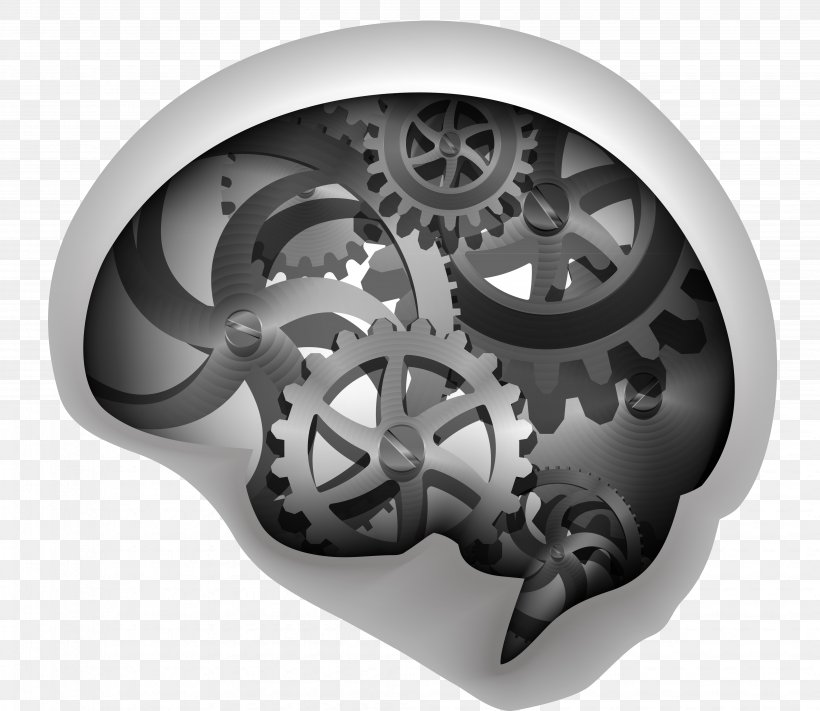 Human Brain Gear Euclidean Vector, PNG, 4116x3573px, Brain, Agy, Alloy Wheel, Black And White, Cerebrum Download Free
