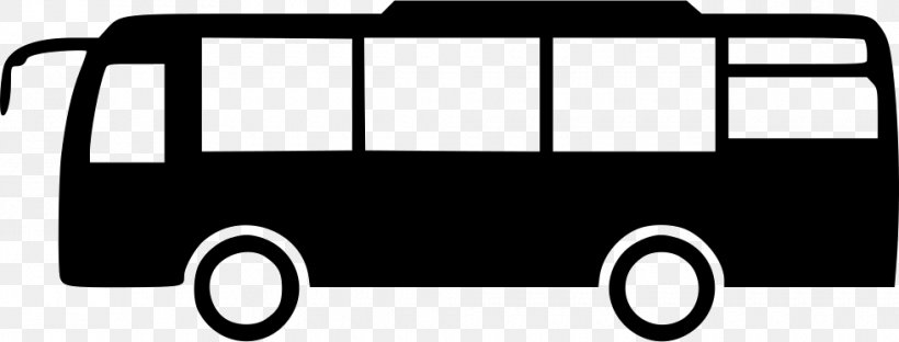 Minibus Armoured Bus Clip Art, PNG, 980x374px, Bus, Area, Automotive Design, Black, Black And White Download Free
