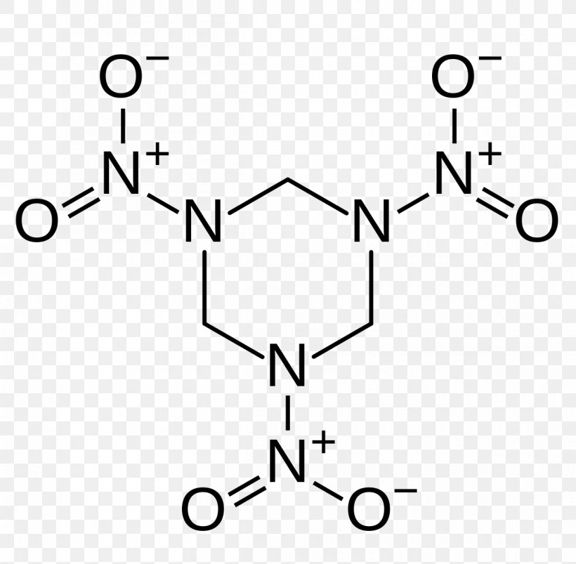 RDX Nitroamine Nitramide Chemical Formula Chemistry, PNG, 1200x1176px, Rdx, Area, Black And White, Chemical Compound, Chemical Formula Download Free
